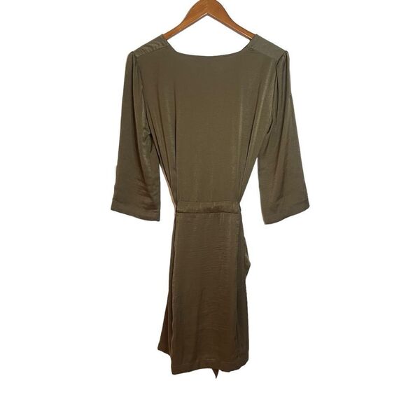 BCBGMAXARZIA‎ brown tie waist dress. Size xs - Picture 5 of 7